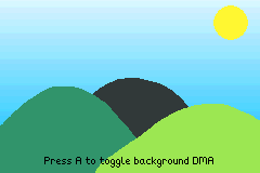 Screenshot of dma_effect_background_colour