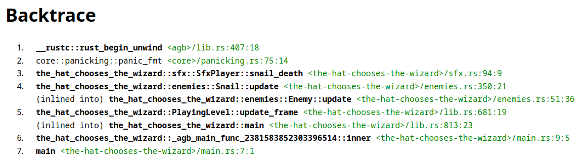 The backtrace viewer