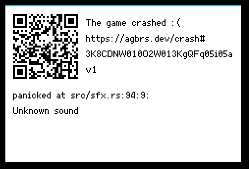 The panic screen